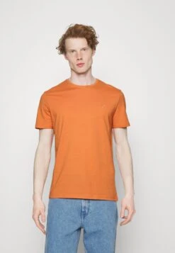 Pier One 5 Pack - Camiseta Básica - Mottled Dark Blue/Yellow/Orange -Pier One 0894e50060a24b2dbb2f6ba394d53af3