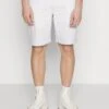 Pier One Colored Twill White Denim - Shorts Vaqueros - White Denim