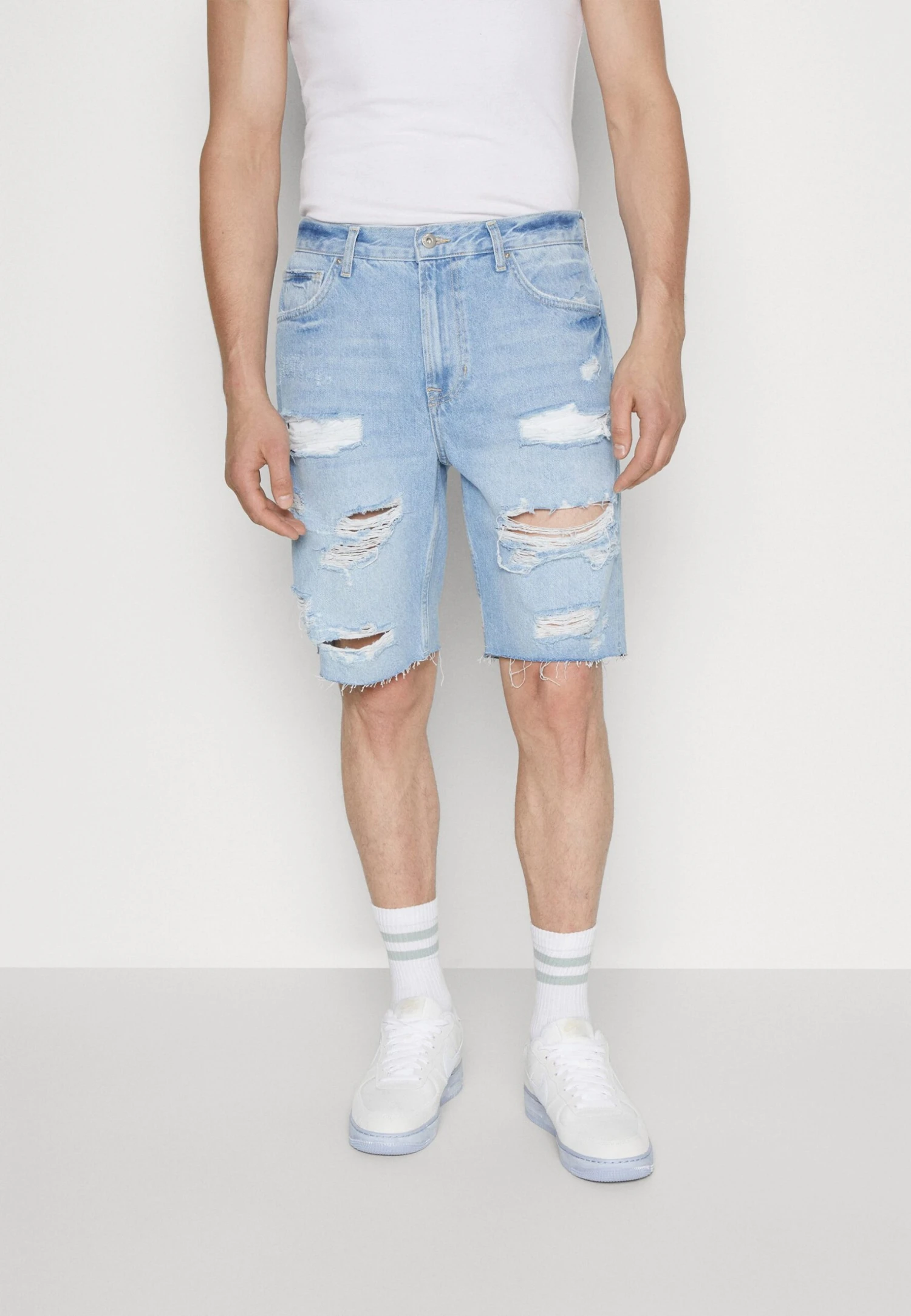 Pier One Shorts Vaqueros - Blue Denim 3 Pier One Shorts Vaqueros - Blue Denim - Imagen 3