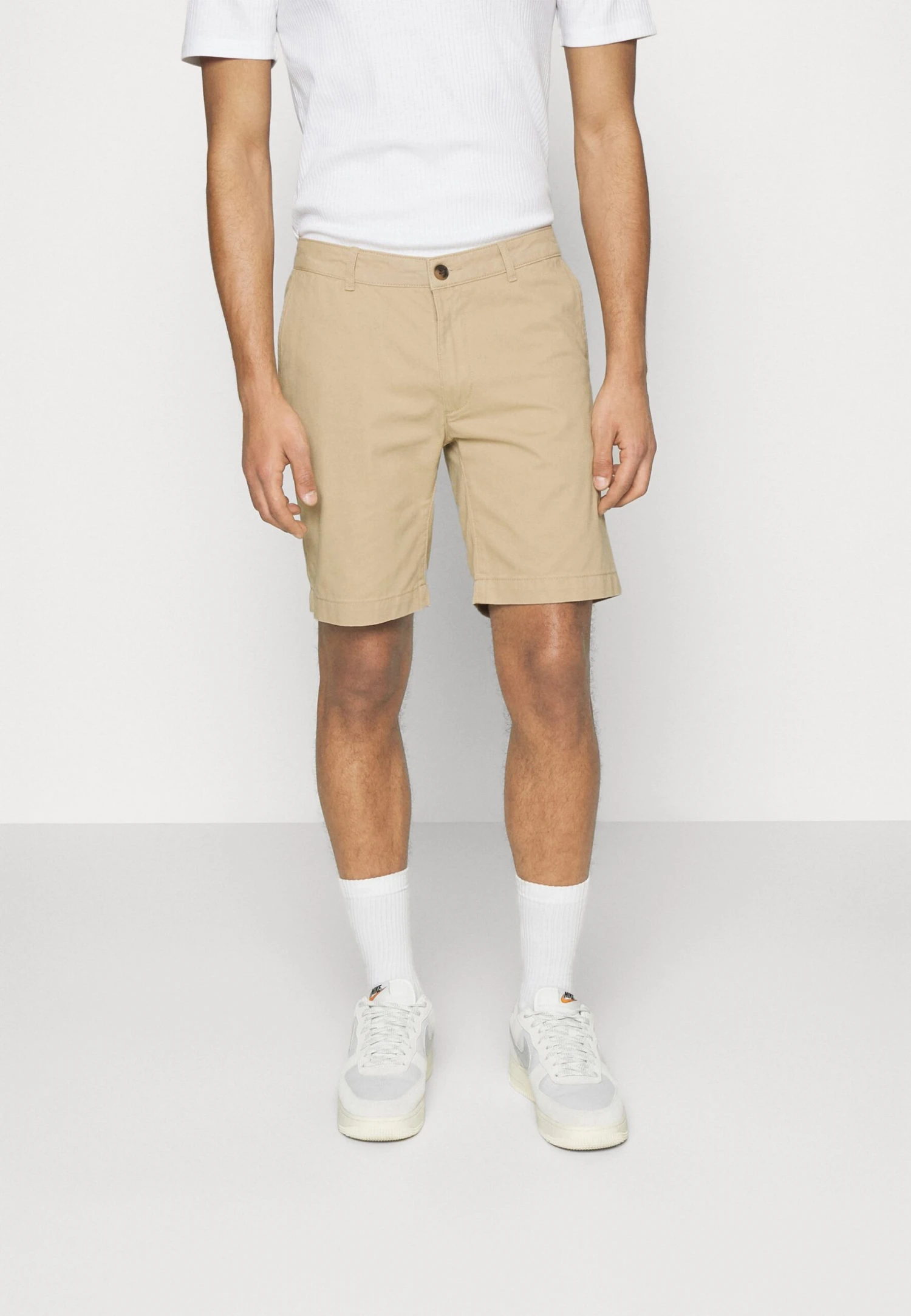 Pier One 2 Pack - Shorts - Tan/Black 2 Pier One 2 Pack - Shorts - Tan/Black - Imagen 2