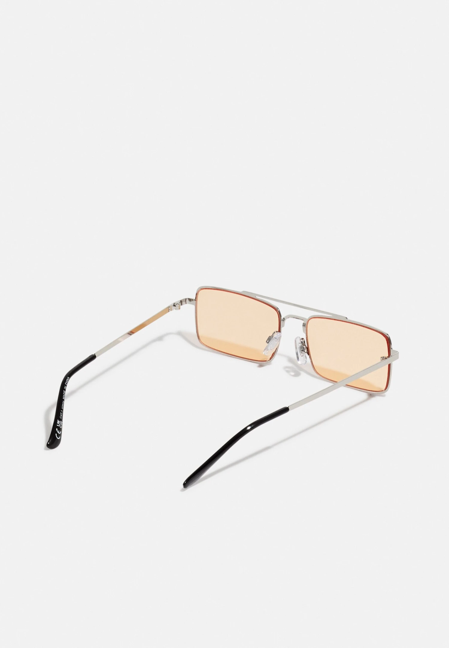 Pier One Unisex - Gafas De Sol - Silver-Coloured, Orange 2 Pier One Unisex - Gafas De Sol - Silver-Coloured, Orange - Imagen 2