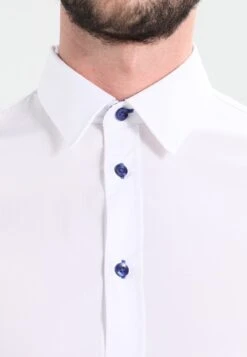Pier One Camisa - White/Blue 9 Pier One Camisa - White/Blue -Pier One 2003bd6b36ee489eb914b3cd355ce6c8