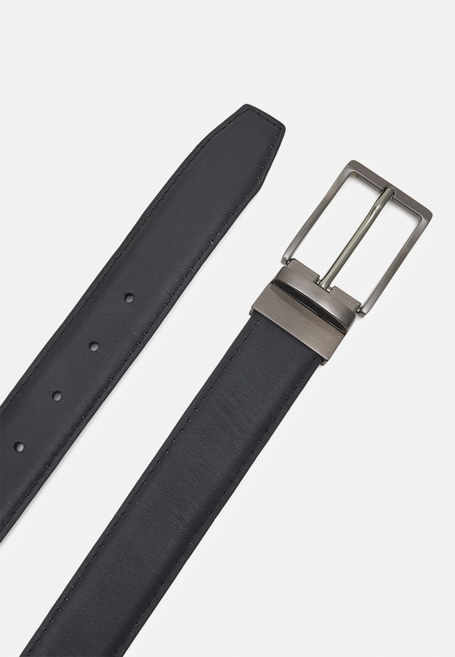 Pier One Leather - Cinturón - Black/Brown 2 Pier One Leather - Cinturón - Black/Brown - Imagen 2