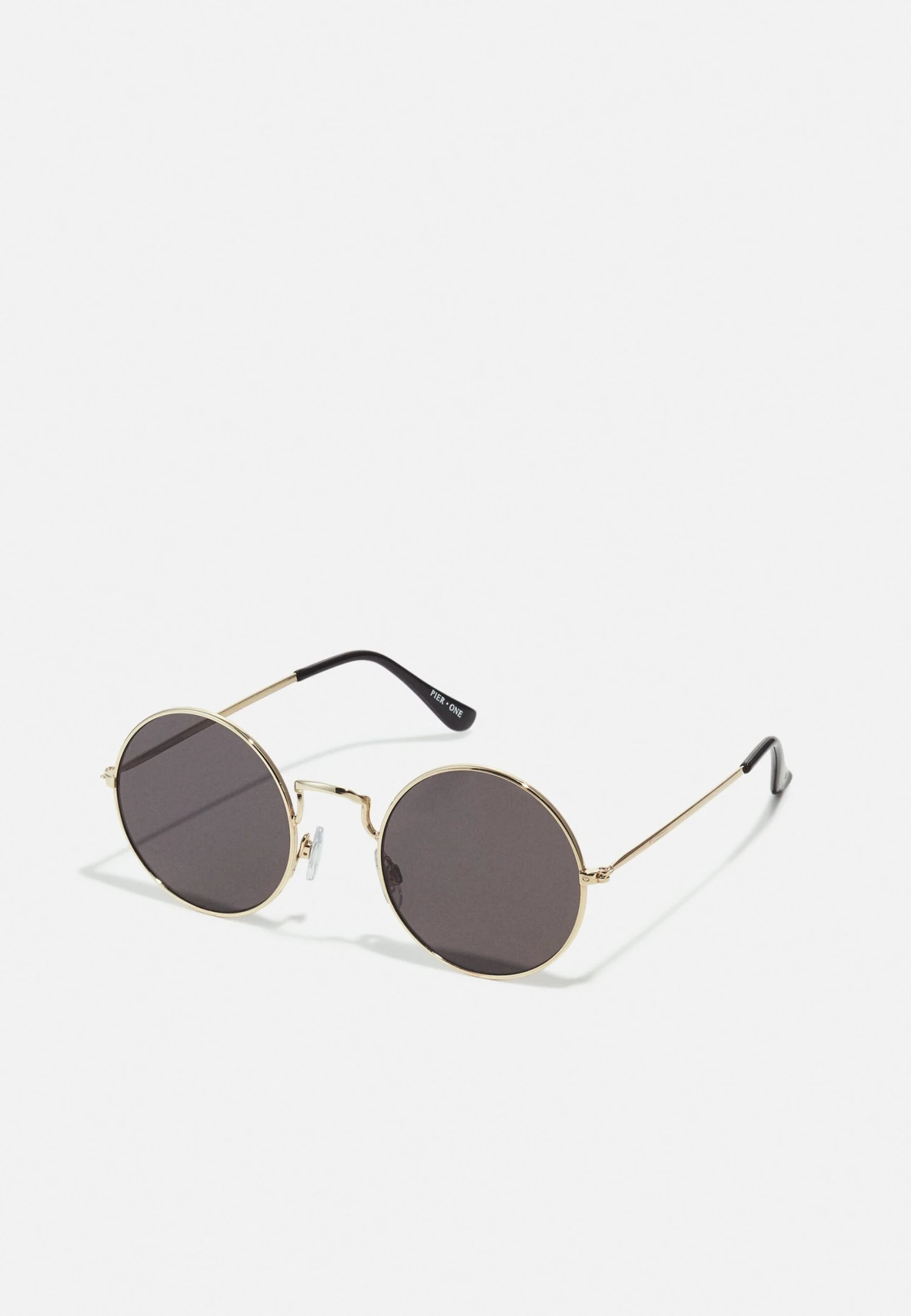 Pier One Unisex - Gafas De Sol - Gold-Coloured/Black 1 Pier One Unisex - Gafas De Sol - Gold-Coloured/Black