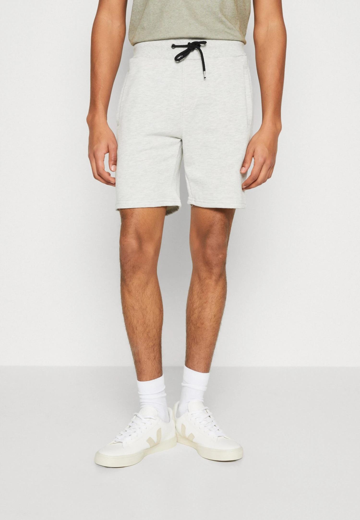 Pier One 2 Pack - Shorts - Grey/Beige 4 Pier One 2 Pack - Shorts - Grey/Beige - Imagen 4