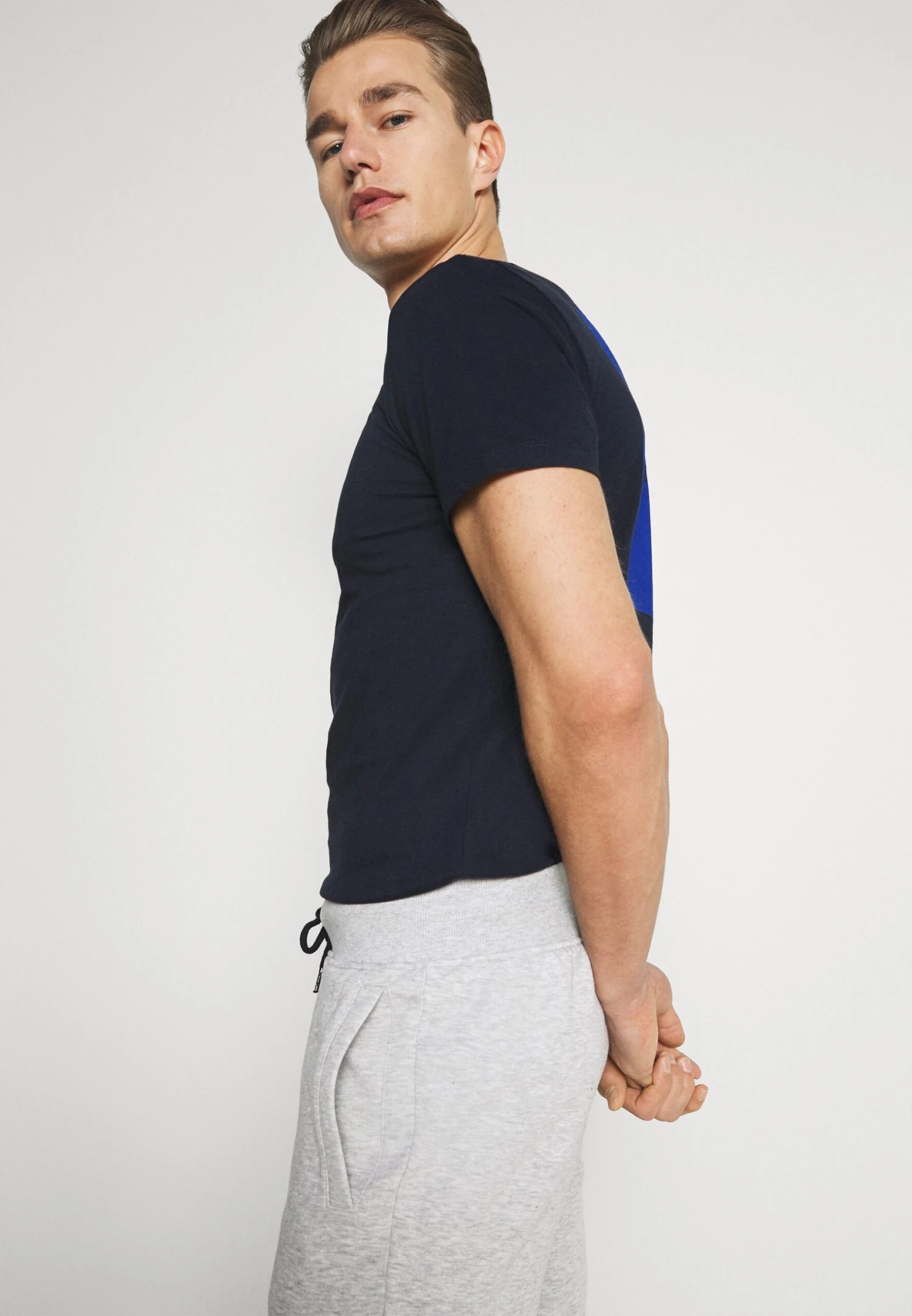 Pier One 2 Pack - Shorts - Mottled Light Grey/Dark Blue 5 Pier One 2 Pack - Shorts - Mottled Light Grey/Dark Blue - Imagen 5