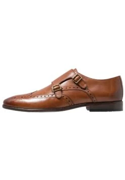 Pier One Leather - Mocasines - Cognac