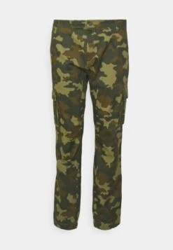 Pier One Pantalones Cargo - Black/Olive -Pier One 4284b781730644f88f2890d19172f4da