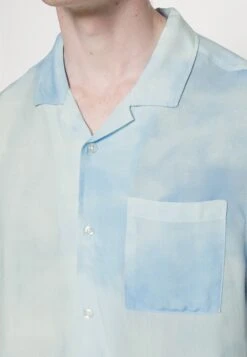 Pier One Camisa - White/Light Blue -Pier One 466e2af2292440feb0d8f5b8ee6d092c