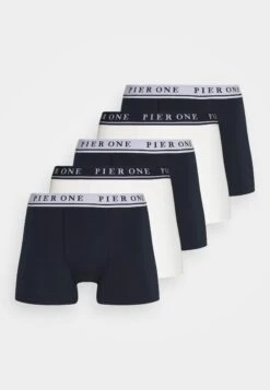 Pier One 5 Pack - Culotte - Dark Blue/Off-White -Pier One 4d5c9a15fab946bdb52b7e7679f7d601