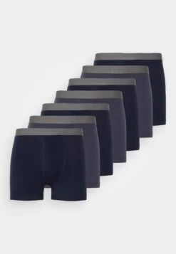 Pier One 7 Pack - Culotte - Grey/Dark Blue -Pier One 4d632077b1e94ed0ad7e22df393151d7