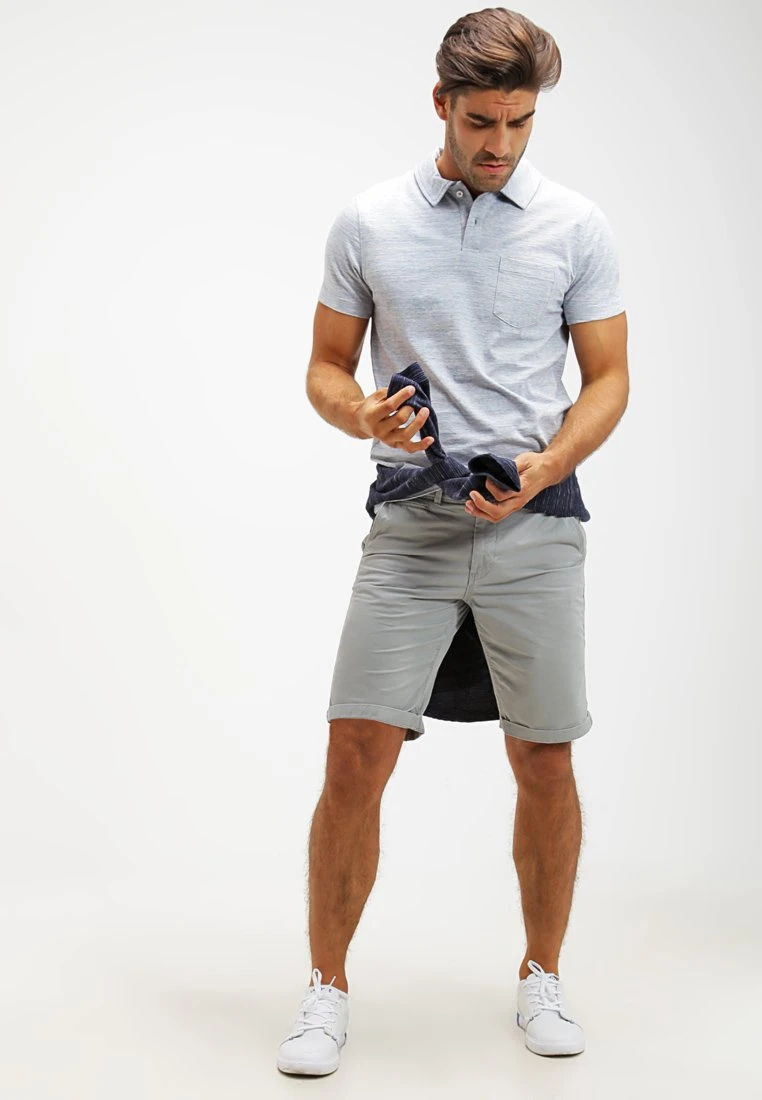 Pier One Polo - Light Blue Melange 2 Pier One Polo - Light Blue Melange - Imagen 2