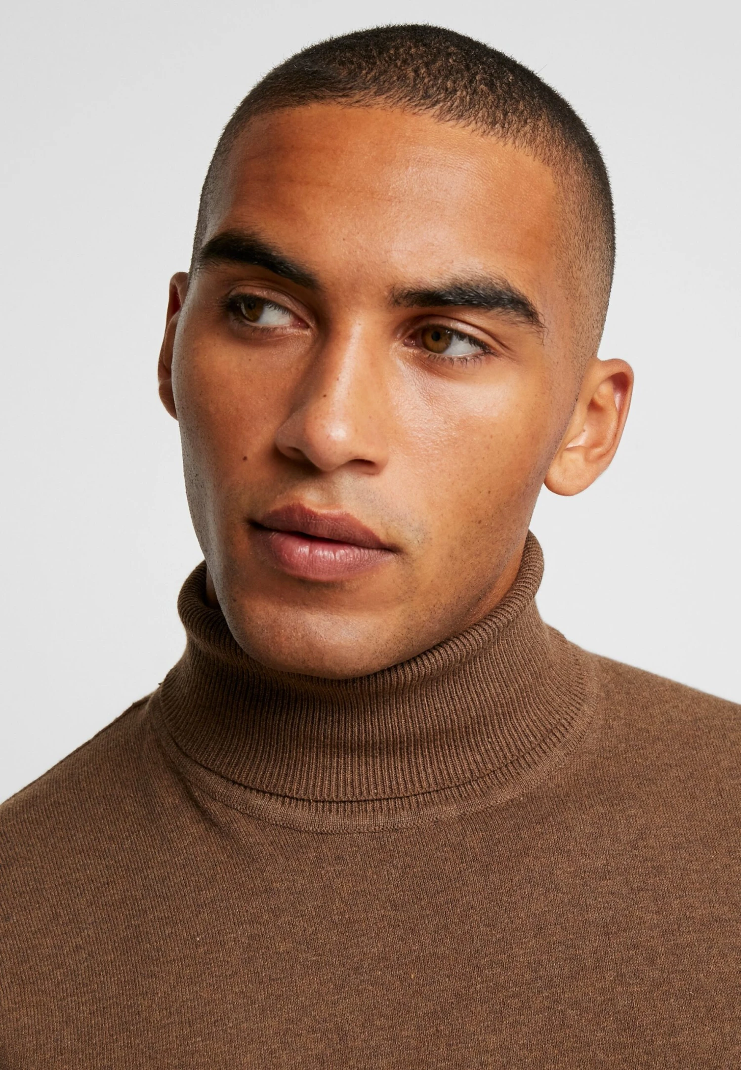 Pier One Jersey De Punto - Mottled Brown 4 Pier One Jersey De Punto - Mottled Brown - Imagen 4