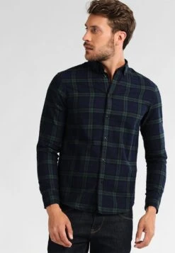 Pier One Camisa - Green / Blue