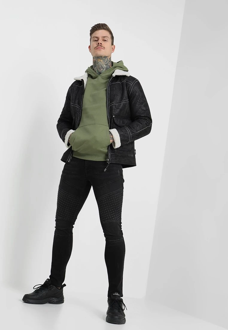 Pier One Jersey Con Capucha - Khaki 2 Pier One Jersey Con Capucha - Khaki - Imagen 2