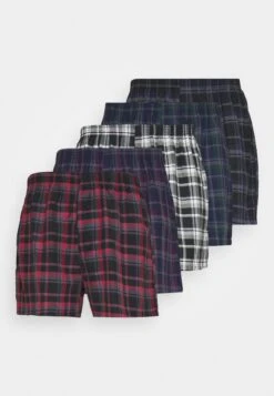 Pier One 5 Pack - Boxer - Black /Dark Blue /Dark Green