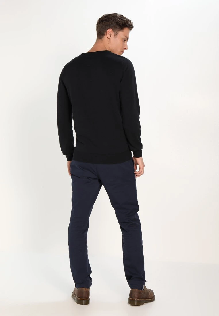 Pier One Basic Crewneck - Jersey De Punto - Black 3 Pier One Basic Crewneck - Jersey De Punto - Black - Imagen 3