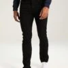 Pier One Vaqueros Slim Fit - Black Denim