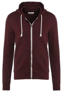 Pier One Sudadera Con Cremallera - Bordeaux Melange -Pier One 751682a265a44922b49d3f61101f57ef