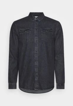 Pier One Denim - Camisa - Black