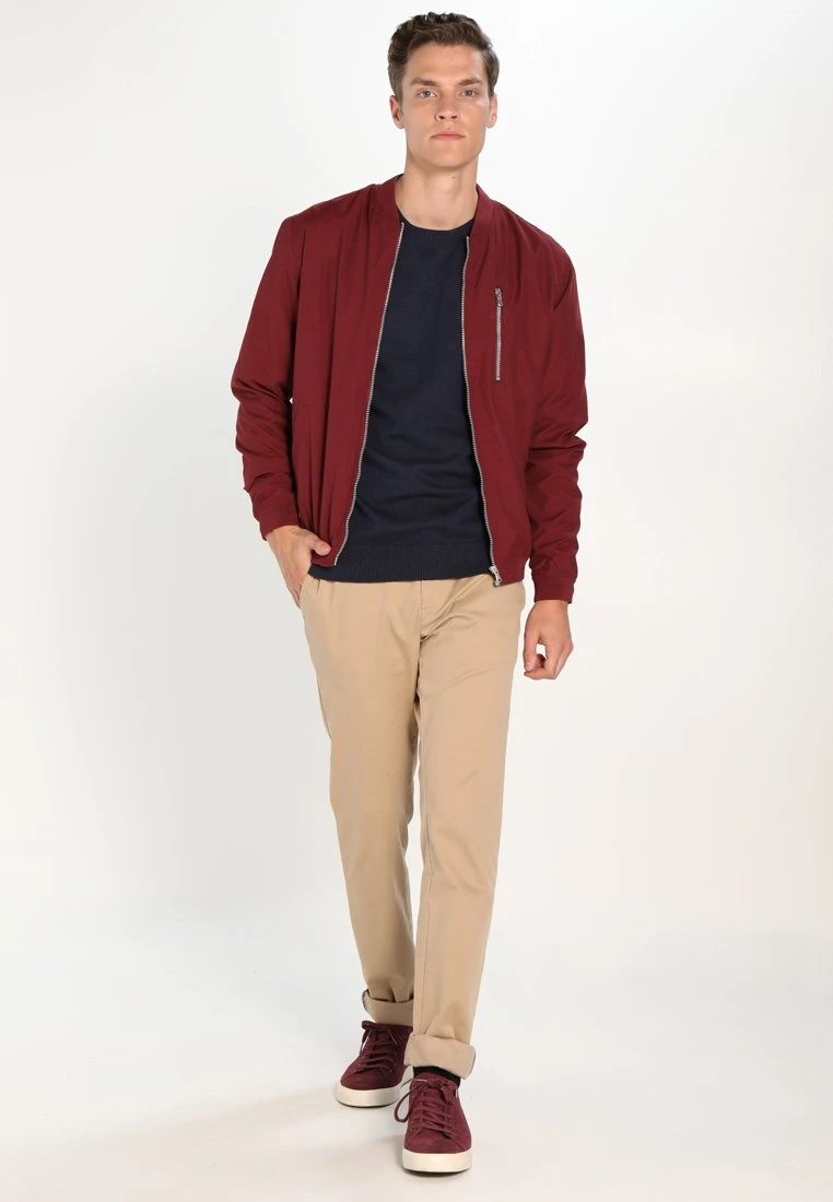 Pier One Basic Crewneck - Jersey De Punto - Dark Blue 2 Pier One Basic Crewneck - Jersey De Punto - Dark Blue - Imagen 2