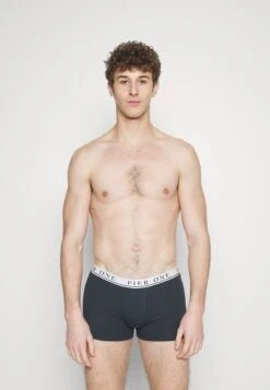 Pier One 5 Pack - Culotte - White/Pink/Light Blue -Pier One 7c74e88bd3a2444c9476884959821283