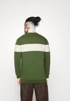 Pier One Sudadera - Khaki/Off-White -Pier One 7cf5dc7196b247baa133fdd1668b40f6