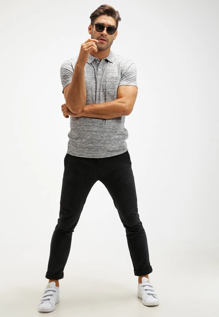 Pier One Polo - Grey Melange 2 Pier One Polo - Grey Melange - Imagen 2