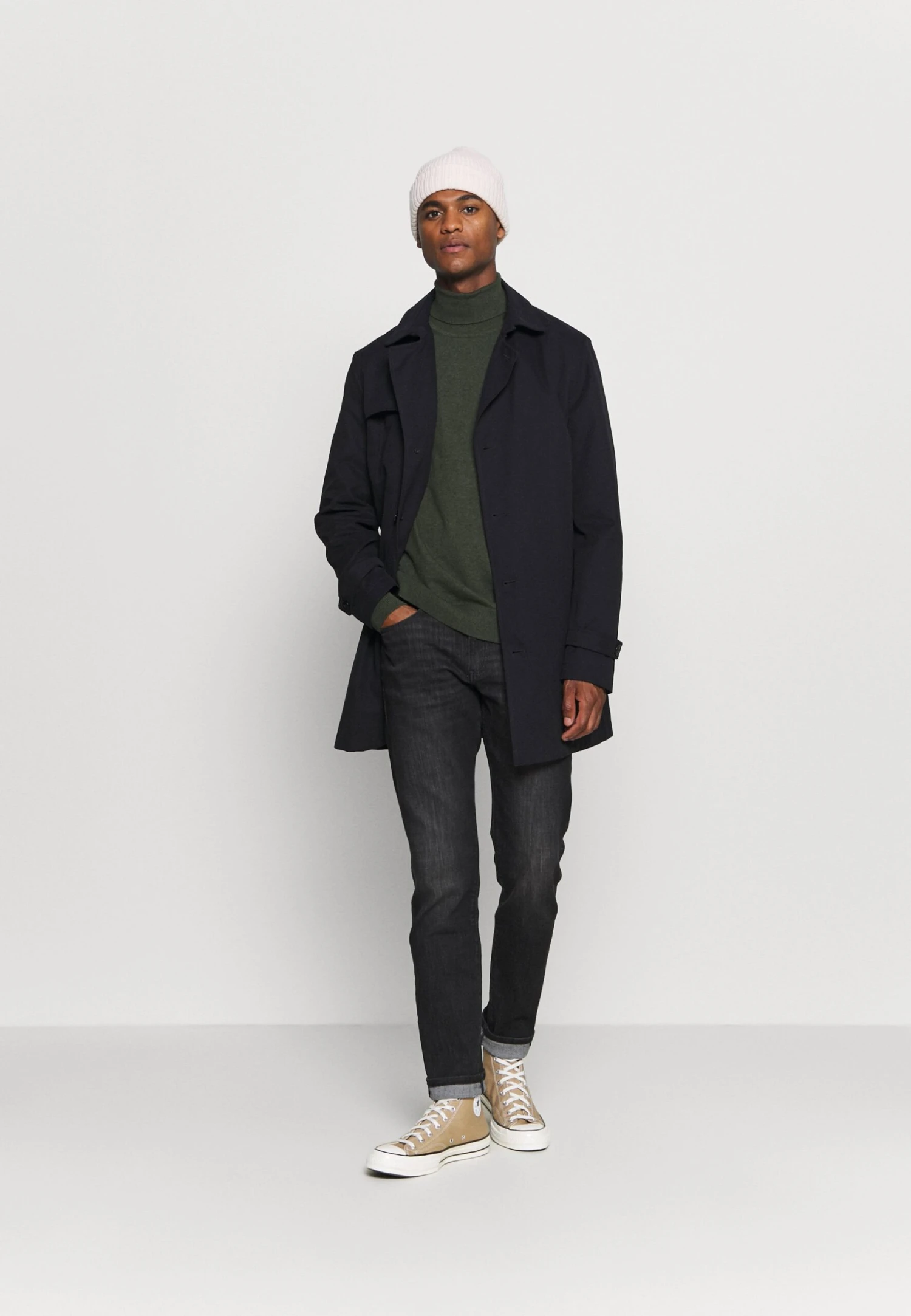 Pier One Jersey De Punto - Mottled Olive 2 Pier One Jersey De Punto - Mottled Olive - Imagen 2