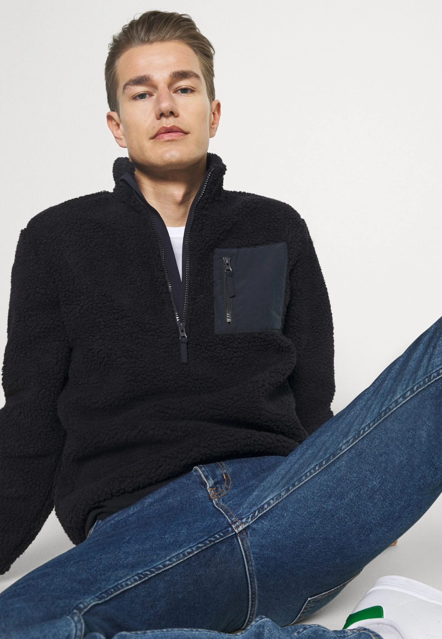 Pier One Forro Polar - Dark Blue 5 Pier One Forro Polar - Dark Blue - Imagen 5