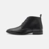 Pier One Leather - Botines Con Cordones - Black