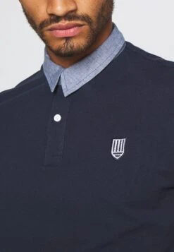 Pier One Polo - Dark Blue -Pier One 9645ea8fa90f409f85a25ffb8f4a5d55