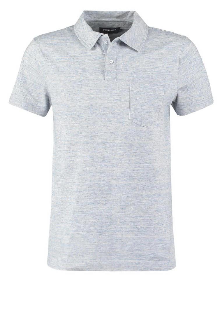 Pier One Polo - Light Blue Melange 5 Pier One Polo - Light Blue Melange - Imagen 5