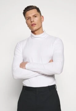 Pier One 2 Pack - Camiseta De Manga Larga - White/Black 9 Pier One 2 Pack - Camiseta De Manga Larga - White/Black -Pier One a236e23de24943c2b31da887f93fc262