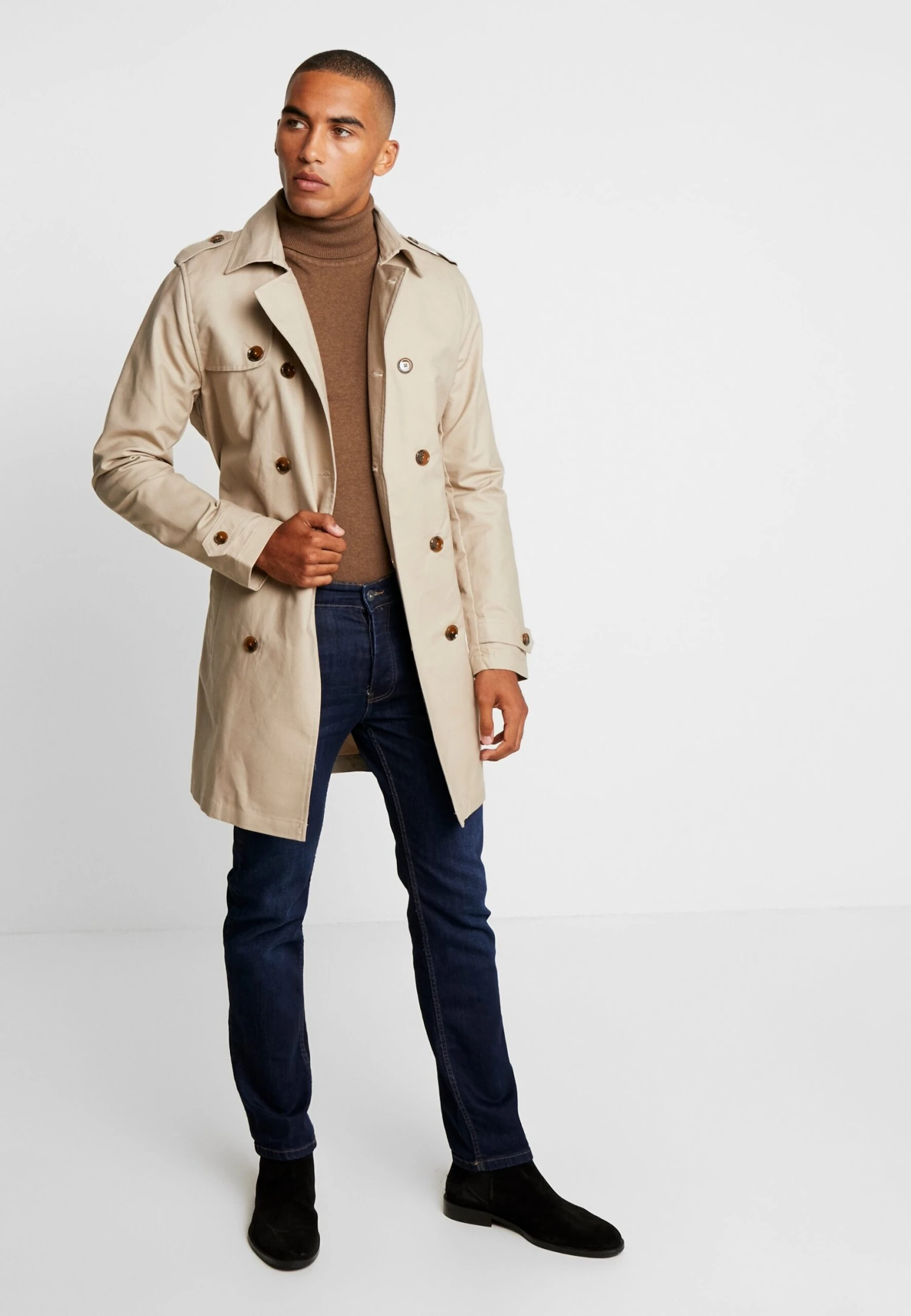 Pier One Jersey De Punto - Mottled Brown 2 Pier One Jersey De Punto - Mottled Brown - Imagen 2