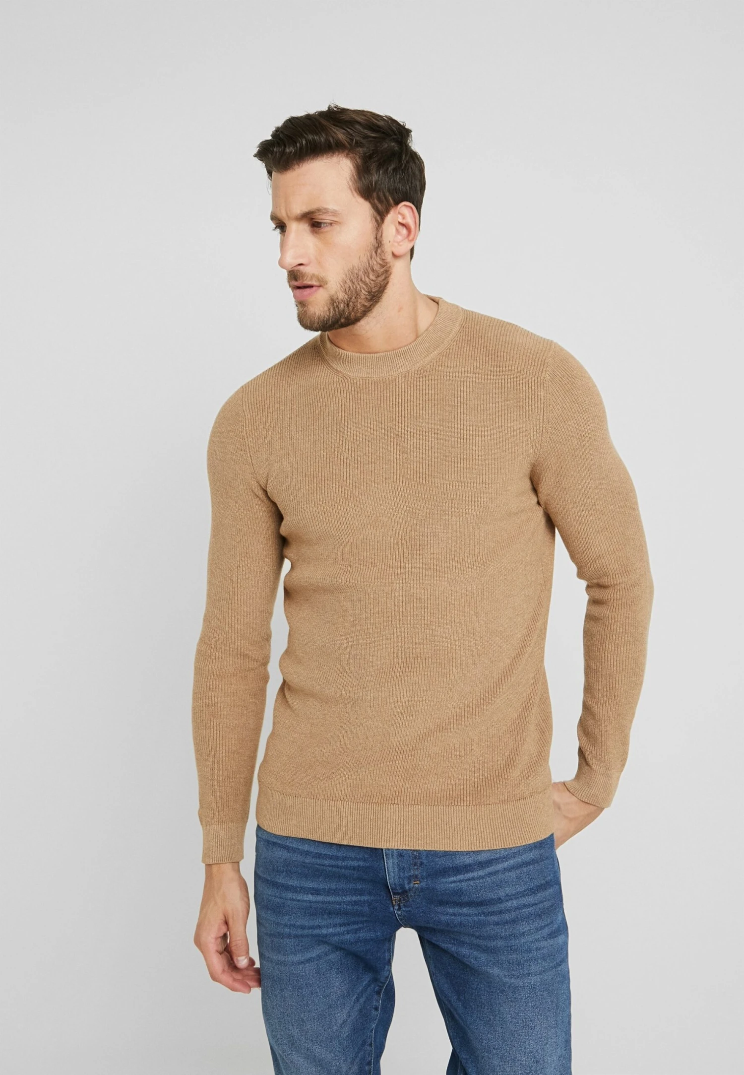 Pier One Jersey De Punto - Camel 1 Pier One Jersey De Punto - Camel