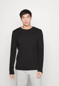 Pier One 5 Pack - Camiseta De Manga Larga - Light Grey/White/Black -Pier One b0a1cdb8bff64936aa51fba3404c414c