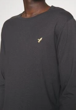 Pier One 3 Pack Unisex- Camiseta De Manga Larga - Black/Bordeaux/Dark Green -Pier One b35387dac672407ca9afd42fe4374756