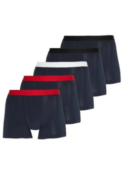 Pier One 5 Pack - Culotte - Dark Blue/Red -Pier One ba6f2f15b66a486c8ed852722b2b6472