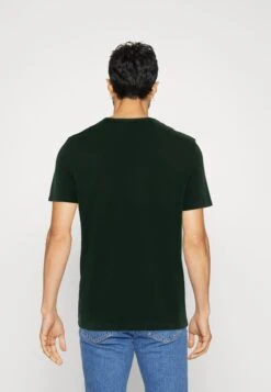 Pier One 5 Pack - Camiseta Básica - White/Ark Green/Blue -Pier One be17ff401ed84dab976f96753f680a32