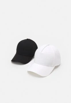 Pier One Unisex 2 Pack - Gorra - Black/White