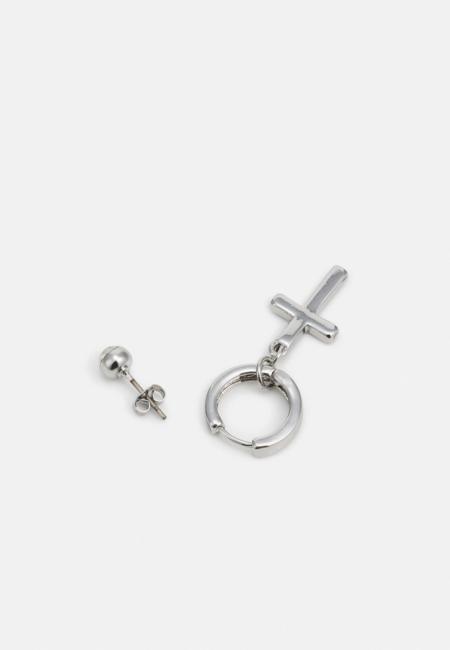 Pier One 3 Pack Unisex - Pendientes - Silver-Coloured 2 Pier One 3 Pack Unisex - Pendientes - Silver-Coloured - Imagen 2
