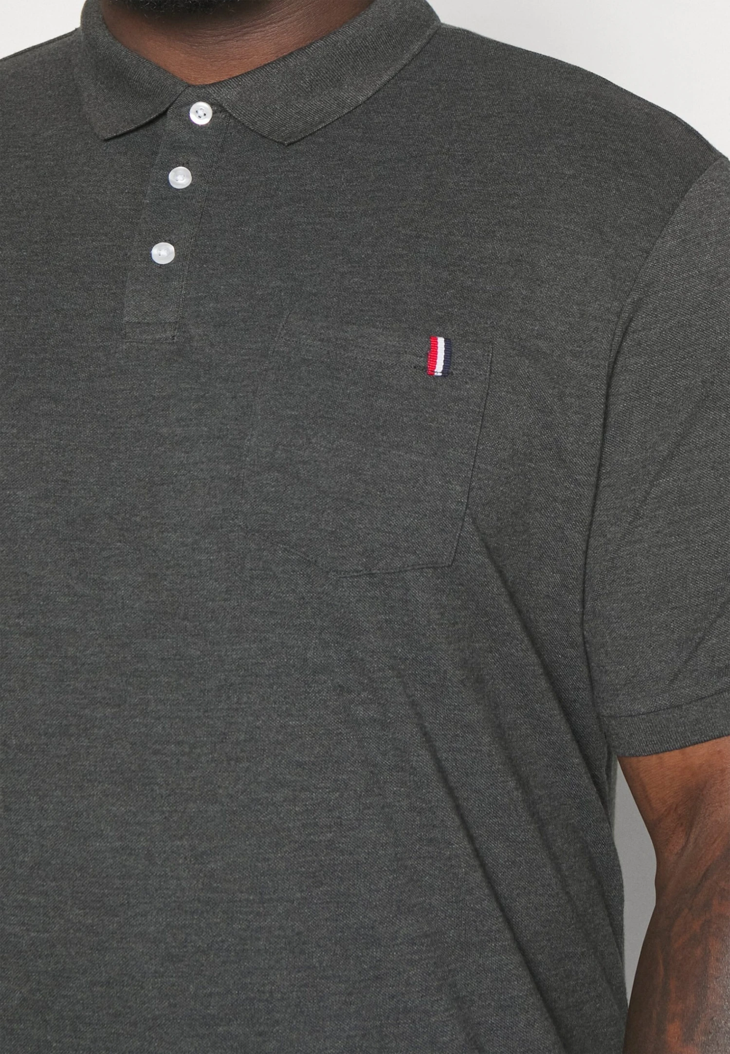 Pier One Tricolore Trim- Polo - Dark Grey 5 Pier One Tricolore Trim- Polo - Dark Grey - Imagen 5