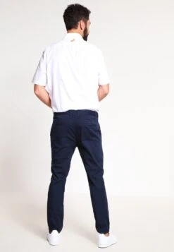 Pier One Pantalones Chinos - Dark Blue -Pier One d781d37eda76425a93e9a0a3b37f56fe