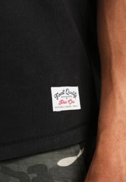 Pier One Garment Tee - Camiseta Básica - Black -Pier One d7d65e25c1034ac4a390973ab6342d9a