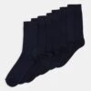 Pier One 7 Pack - Calcetines - Dark Blue
