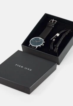 Pier One Set - Reloj - Black -Pier One e3698392312245d48955706d88c064dc