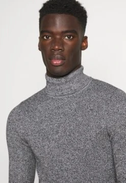 Pier One Muscle Fit Turtle - Jersey De Punto - Mottled Grey 9 Pier One Muscle Fit Turtle - Jersey De Punto - Mottled Grey -Pier One e3c882d2274c45af8a9f7df902604a5f