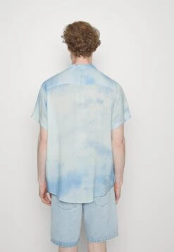 Pier One Camisa - White/Light Blue -Pier One e9e7b66d65d14f3fb6b5f78c0f8adf7e