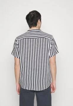 Pier One Camisa - Dark Blue/White 7 Pier One Camisa - Dark Blue/White -Pier One f20c4c98ed0f469fb44c9fcda6a564b8